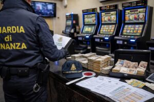 slot machine guardia di finanza