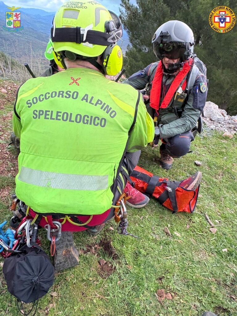 soccorsi sentiero Isnello – Pizzo Croce