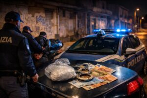 spaccio droga polizia