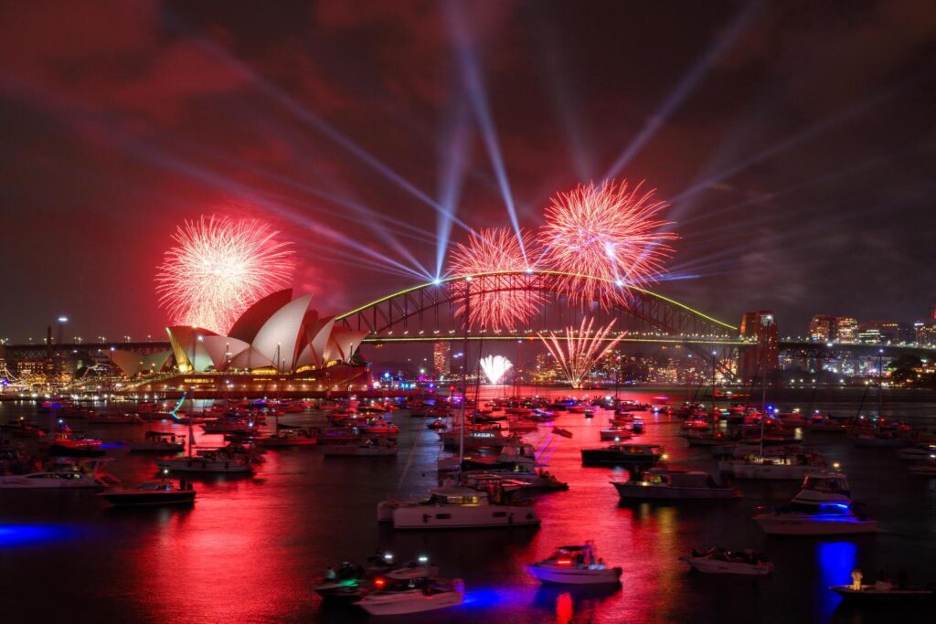 Capodanno 2026 a Sydney (Australia) Foto Ansa