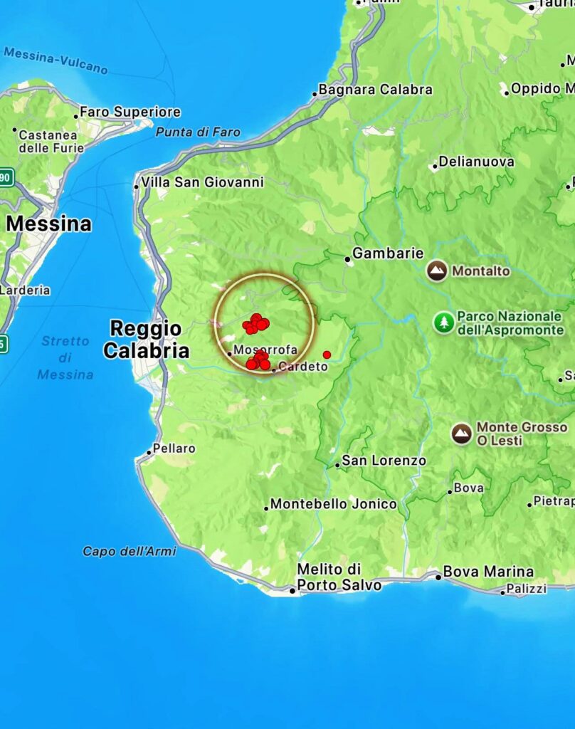 terremoto reggio calabria