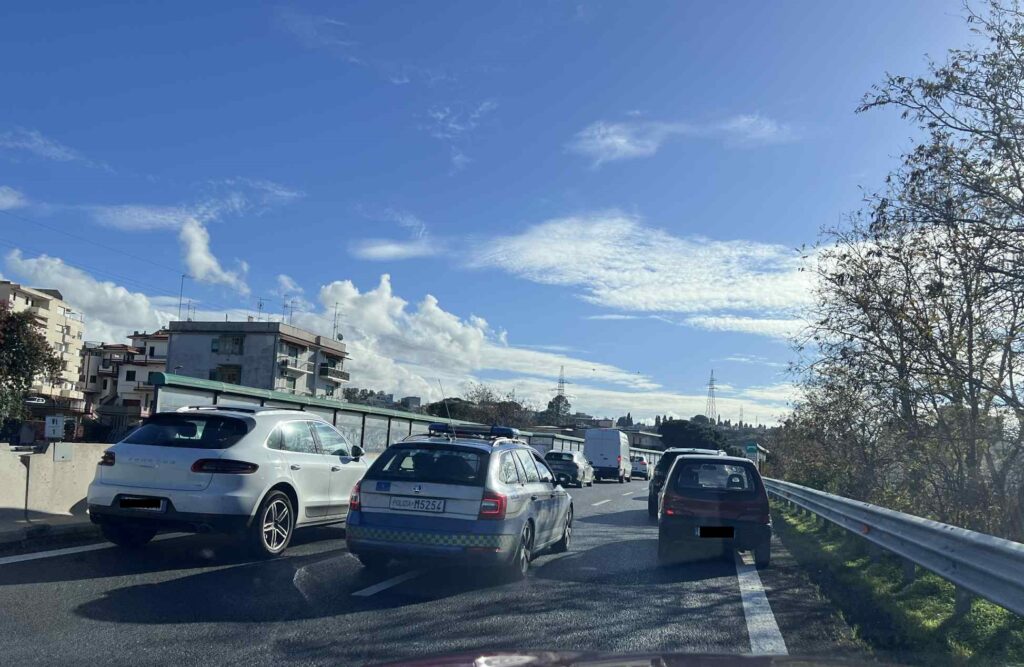 traffico tangenziale reggio calabria