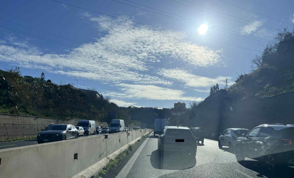 traffico tangenziale reggio calabria
