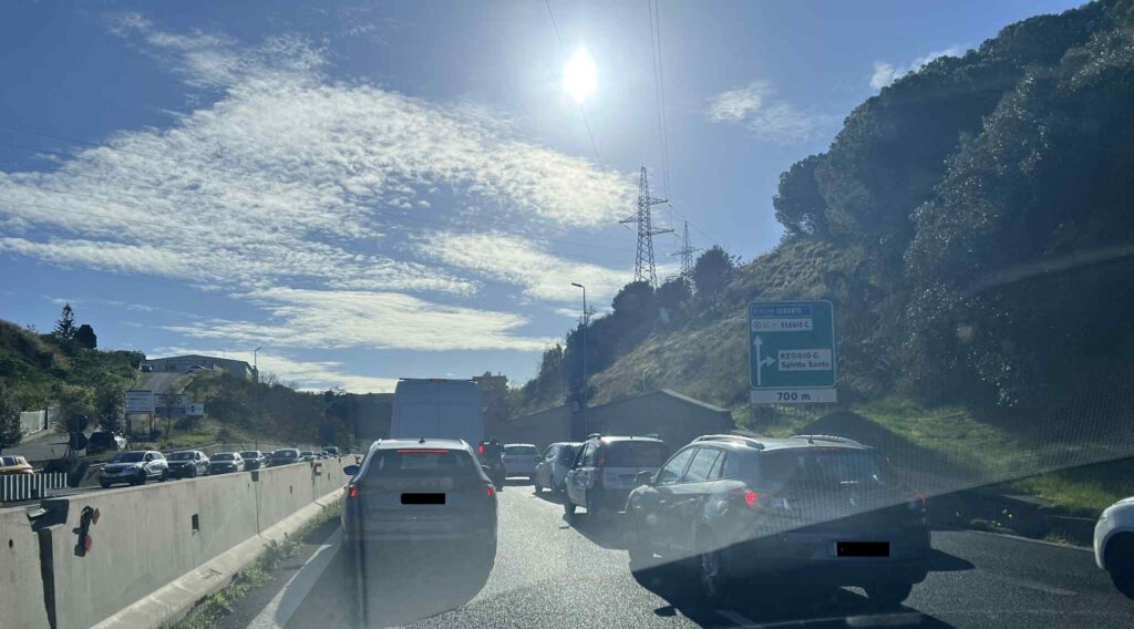 traffico tangenziale reggio calabria