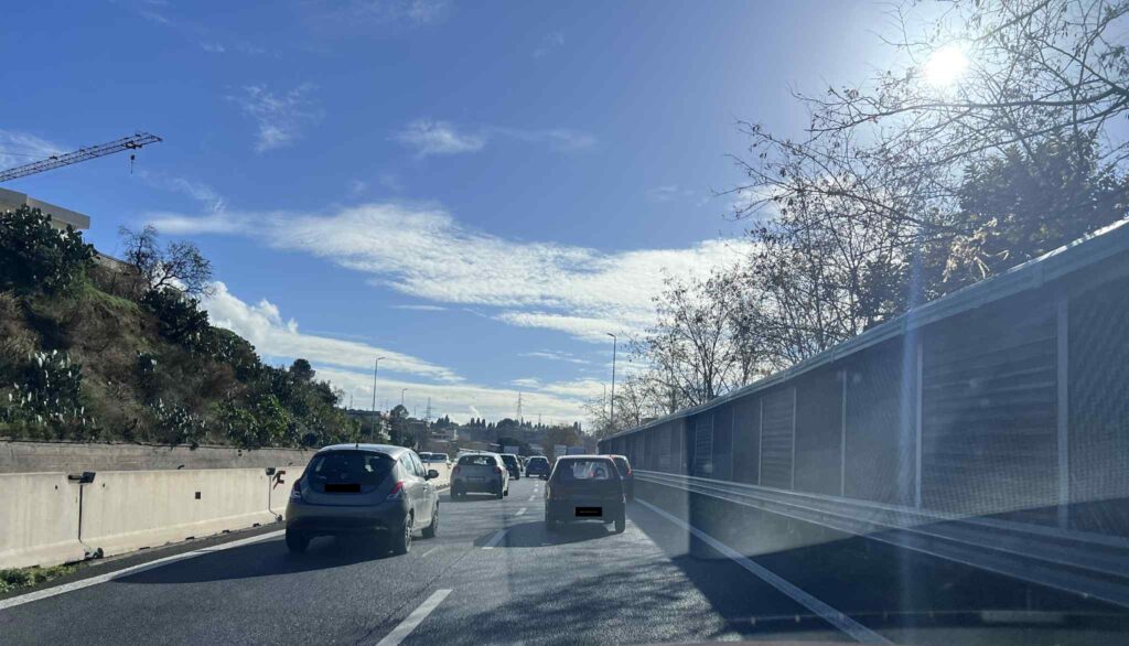traffico tangenziale reggio calabria