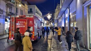 vigili del fuoco corso Garibaldi