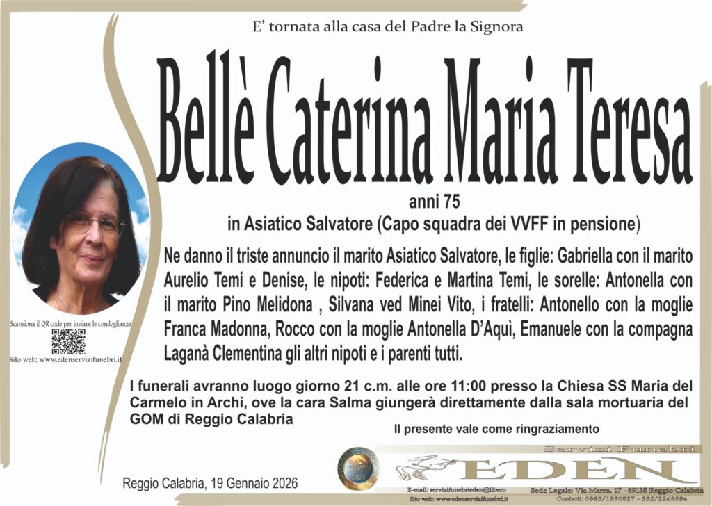 Bellè Caterina Maria Teresa
