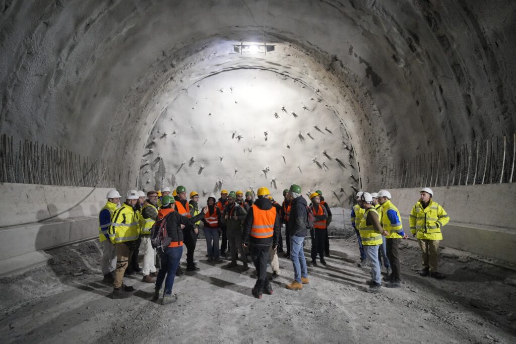Cantiere raddoppio ferroviario Fiumefreddo - Giampilieri