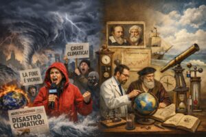 Catastrofisti del Cambiamento Climatico, storia e scienza