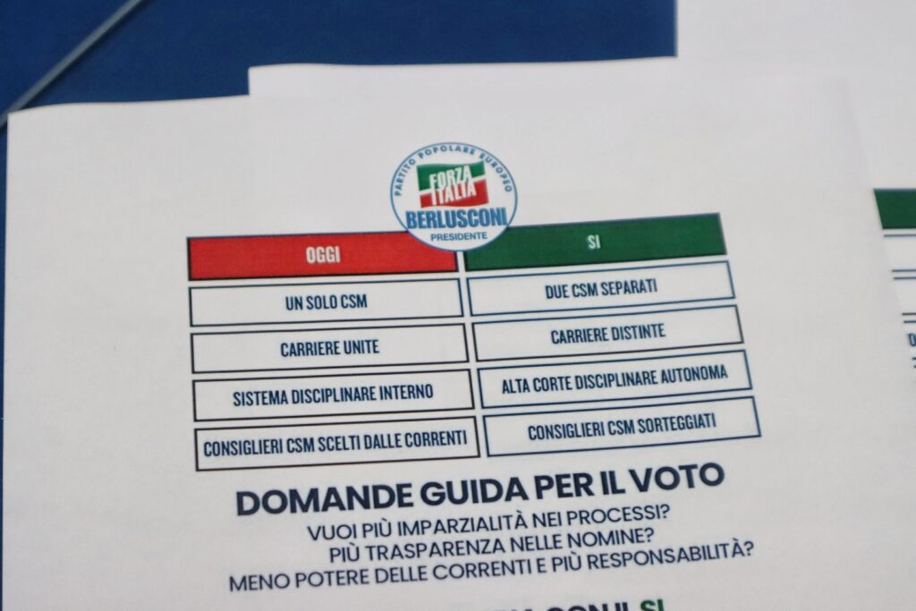 Comitato per il sì forza italia reggio calabria