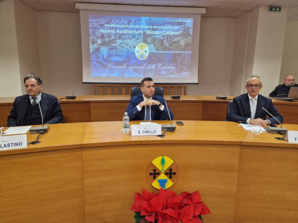 Conferenza Stampa nuovo auditorium Calipari