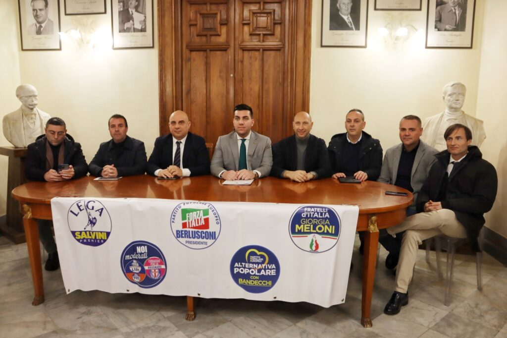 Conferenza stampa Centrodestra Reggio Calabria sulle circoscrizioni
