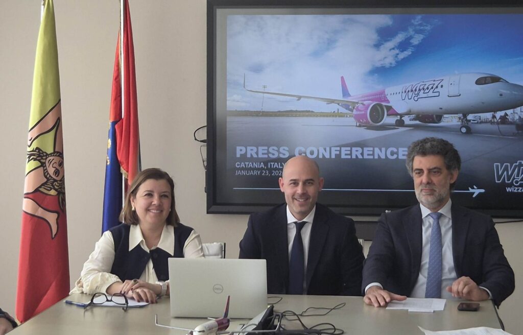 conferenza stampa Wizz Air