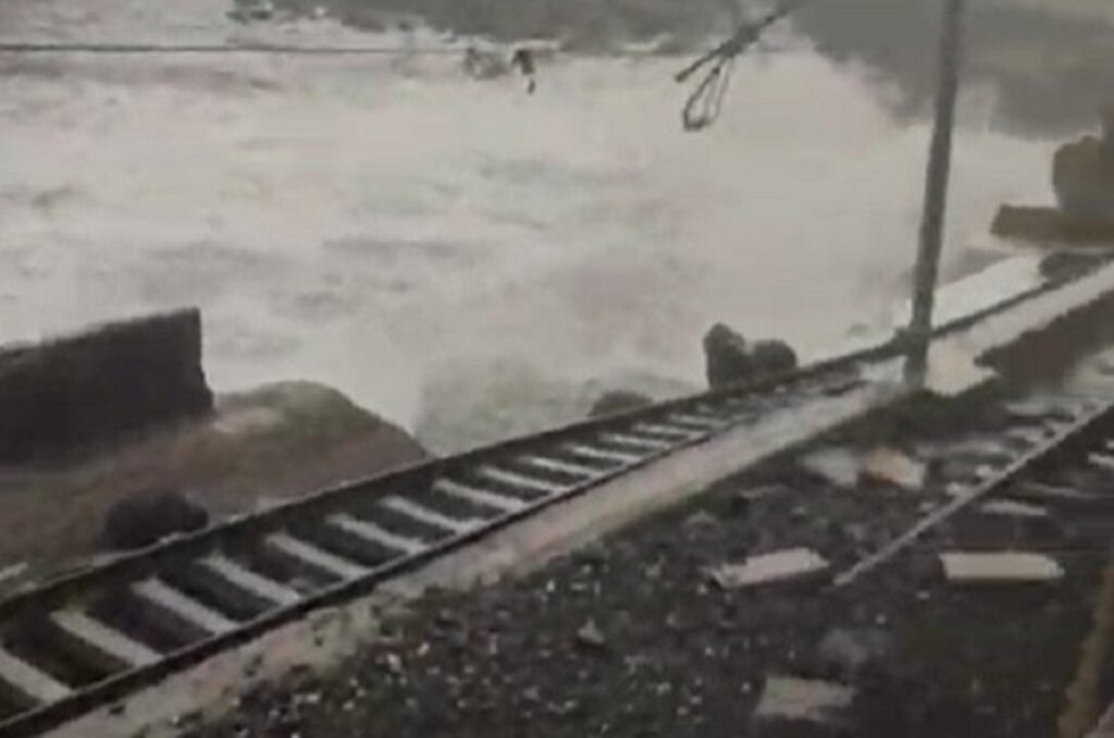 Danni ferrovia catania