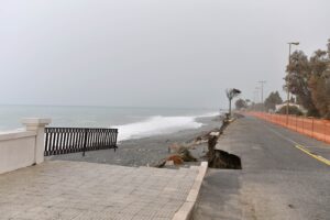 Danni lungomare Melito