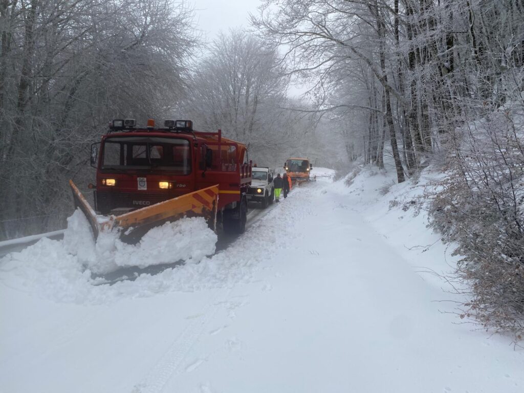 Emergenza neve messina