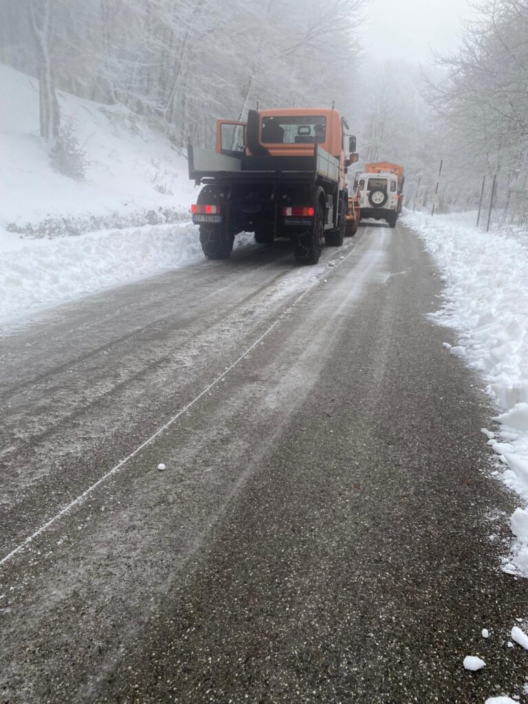 Emergenza neve messina