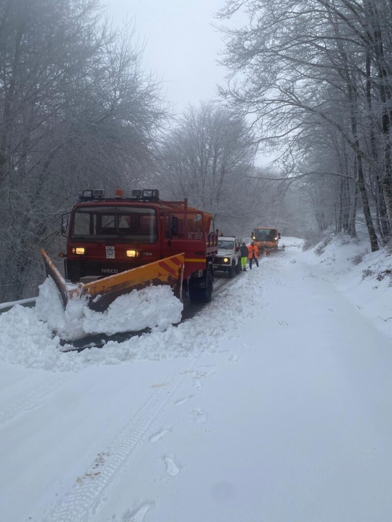 Emergenza neve messina