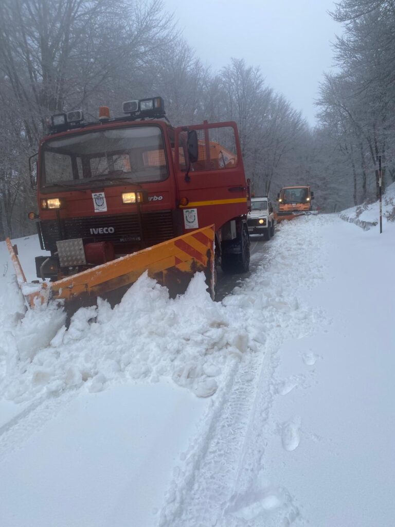 Emergenza neve messina