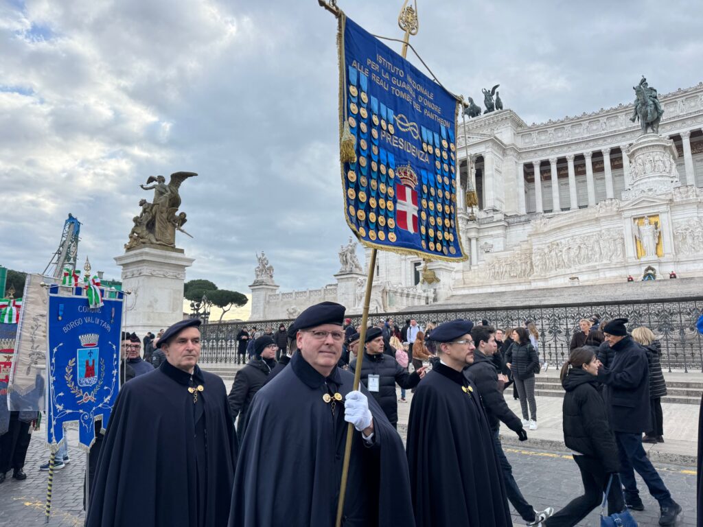 La Delegazione di Messina dell’INGORTP a Roma per il 148º anniversario della fondazione dell’Istituto