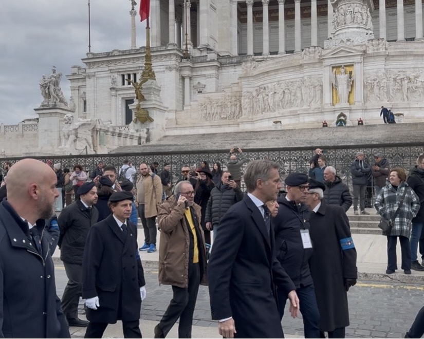 La Delegazione di Messina dell’INGORTP a Roma per il 148º anniversario della fondazione dell’Istituto