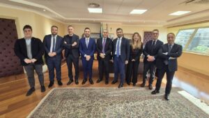 Il presidente Cirillo con i presidenti di commissione