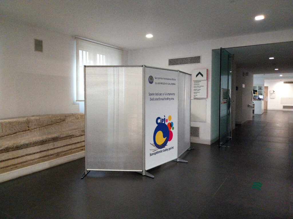 Inaugurazione punto allattamento museo reggio calabria