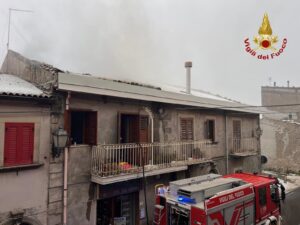 Incendio Floresta messina