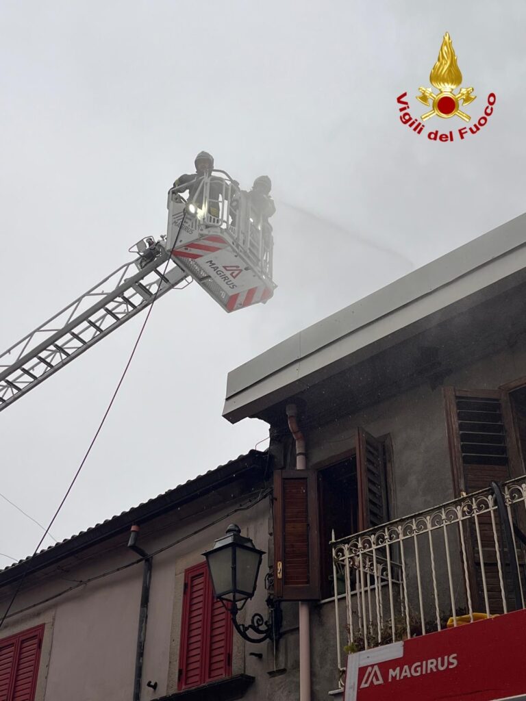 Incendio Floresta messina