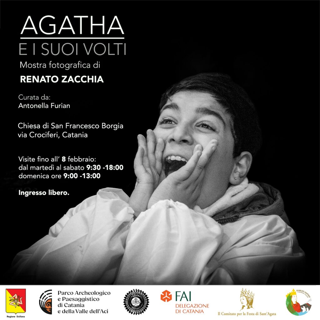 locandina mostra sant'agata a catania