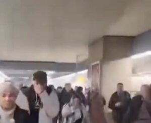 Lacrimogeni metro Teheran