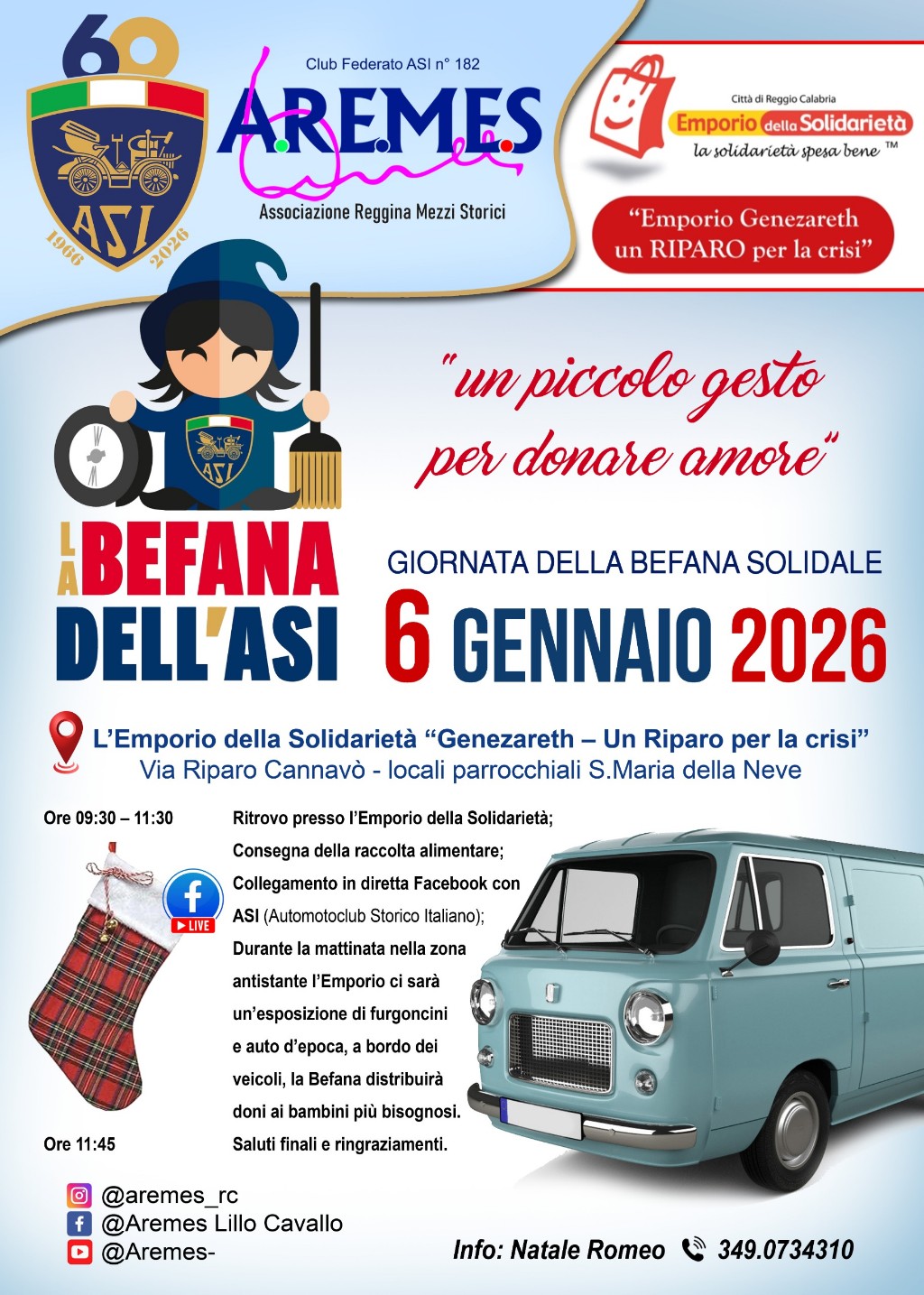 Locandina La Befana dell'Asi