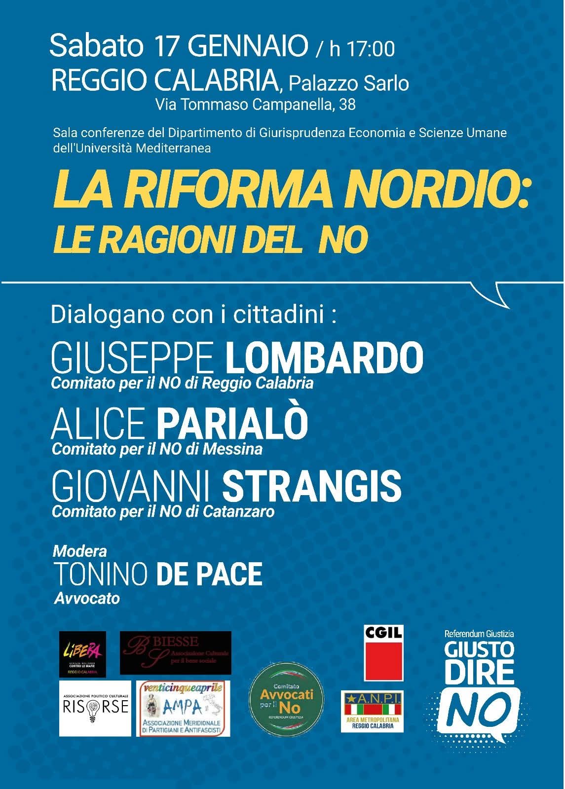 Locandina La riforma Nordio