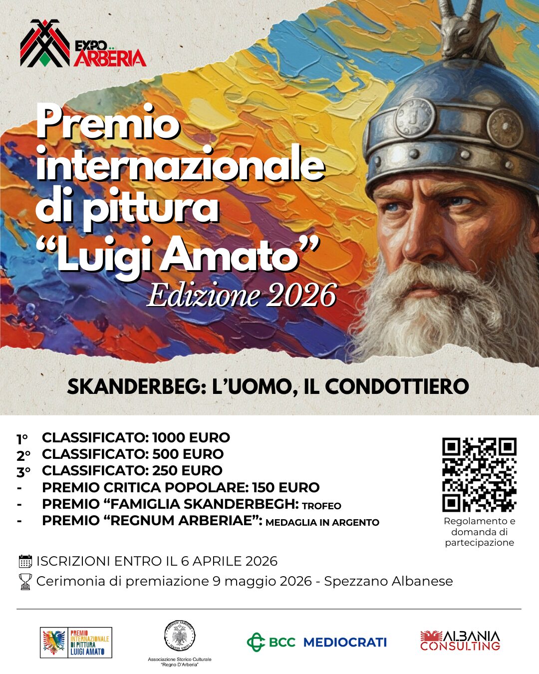 Locandina Premio di Pittura Luigi Amato 2026