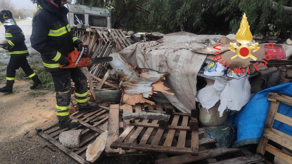 Maltempo intervento Vigili Fuoco Calabria