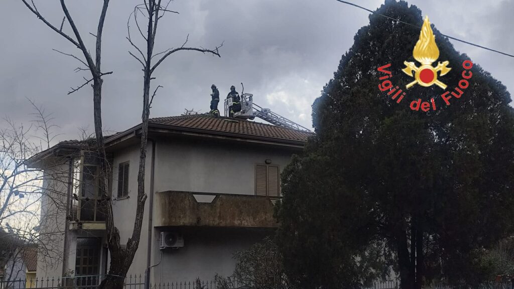 Maltempo intervento Vigili Fuoco Calabria