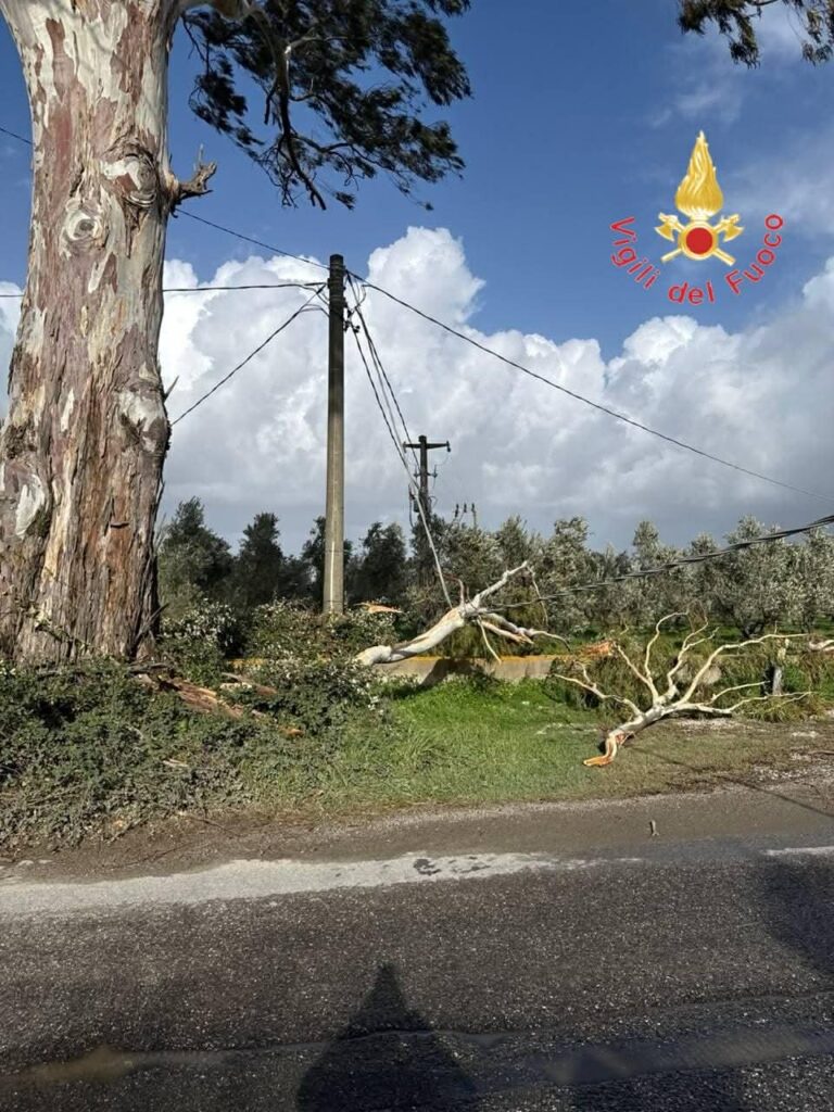 Maltempo intervento Vigili Fuoco Calabria
