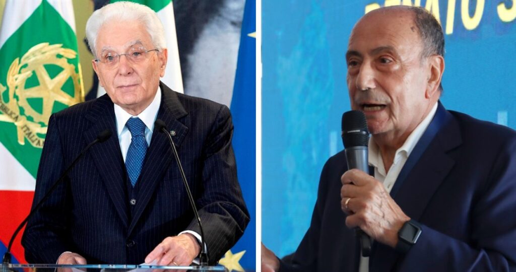 Mattarella e Schifani