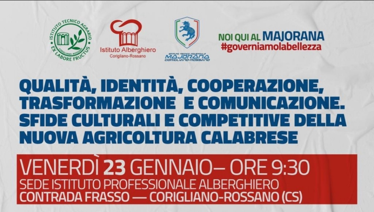 Nuove sfide agricoltura Corigliano-Rossano