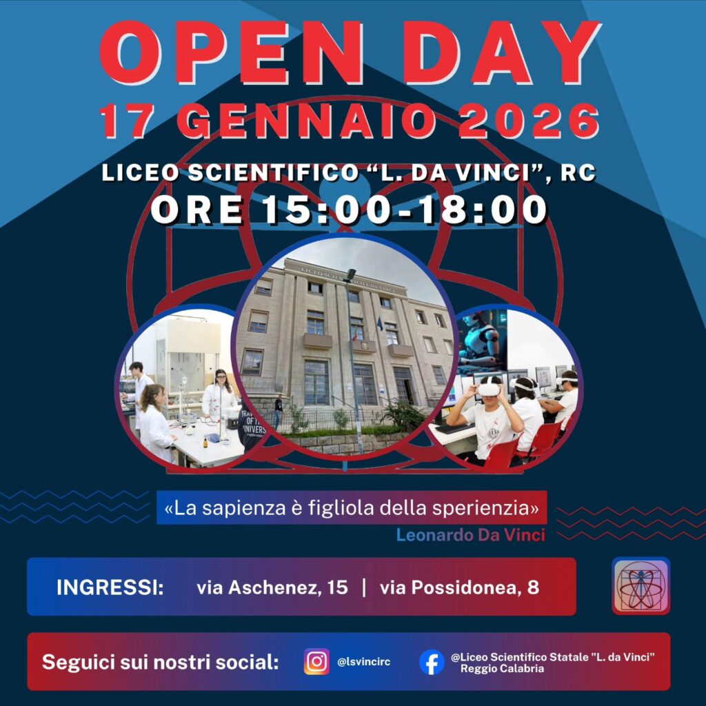 Open Day DA Vinci 2026