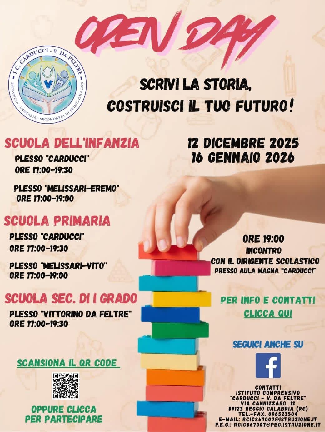 Open Day carducci - da feltre