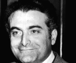 Una foto d'archivio di Piersanti Mattarella