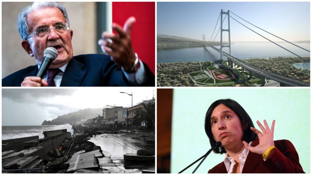 Prodi Schlein Ponte danni ciclone Harry