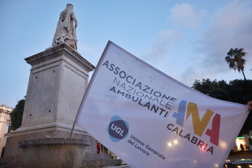 Protesta ambulanti Reggio Calabria