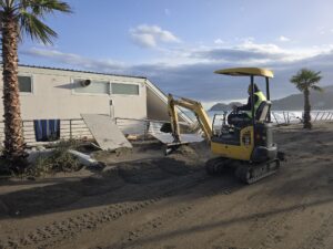 Pulizia alluvione taormina