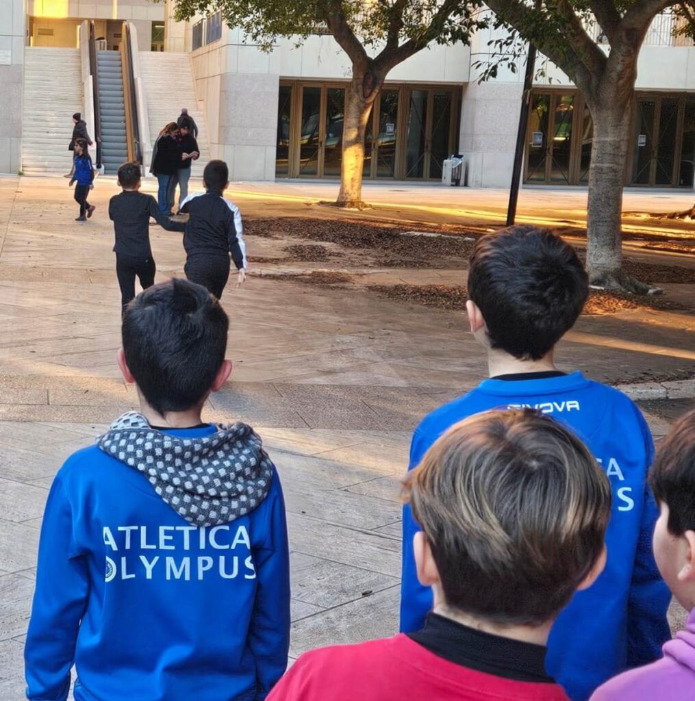 Ragazzi si allenano al Cedir