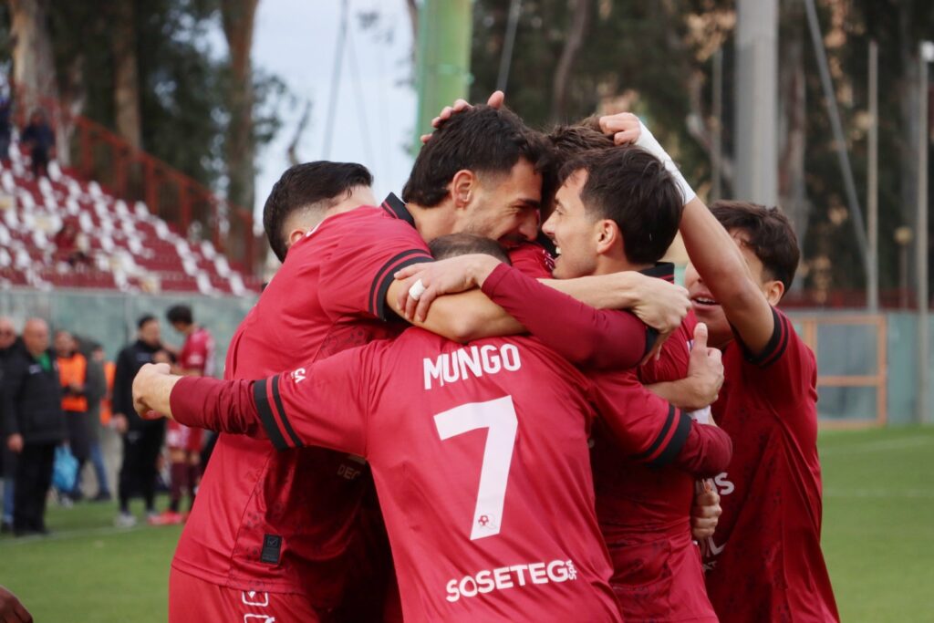 Reggina-Vibonese esultanza