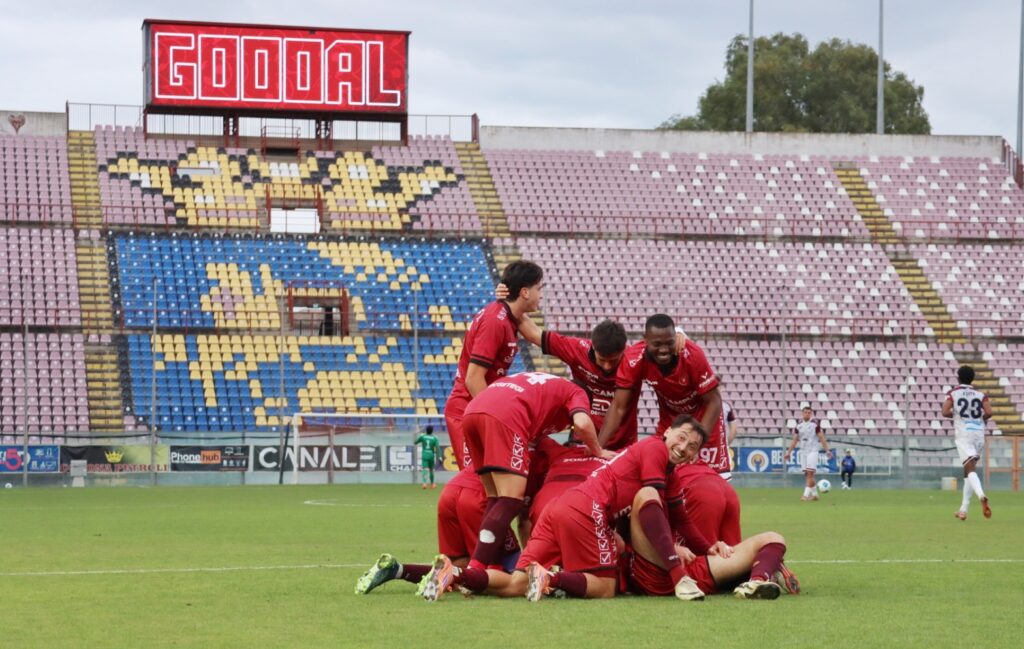 Reggina-Vibonese esultanza