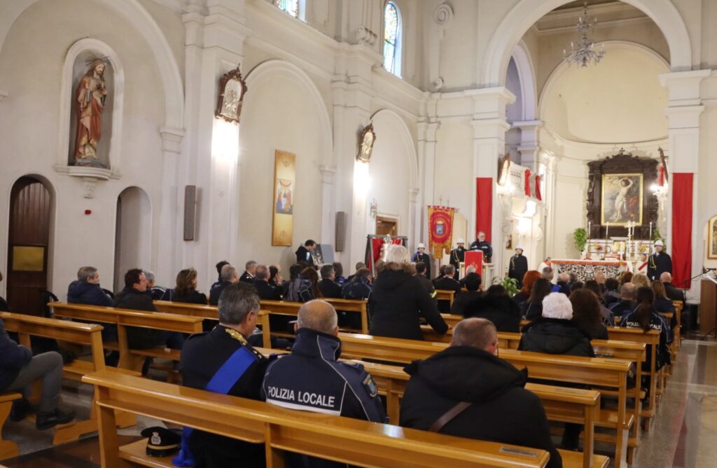 San Sebastiano martire Polizia Locale Reggio Calabria