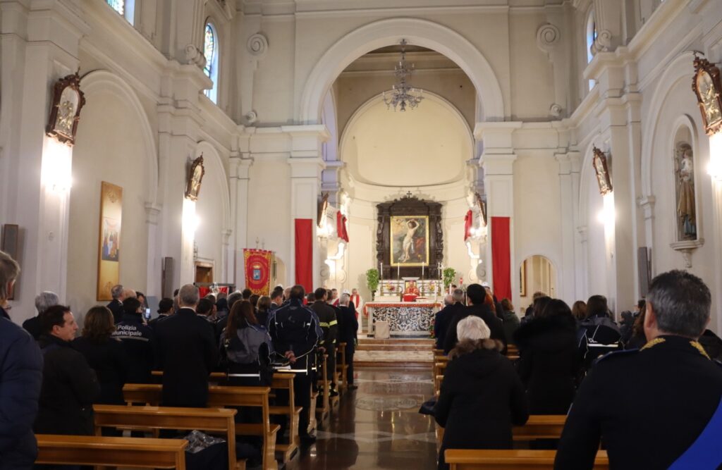 San Sebastiano martire Polizia Locale Reggio Calabria